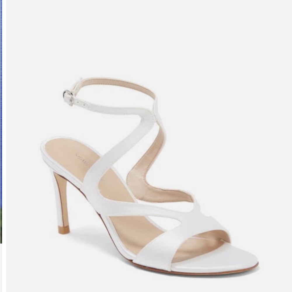 Stuart Weitzman mariposa 80 SATIN heel
